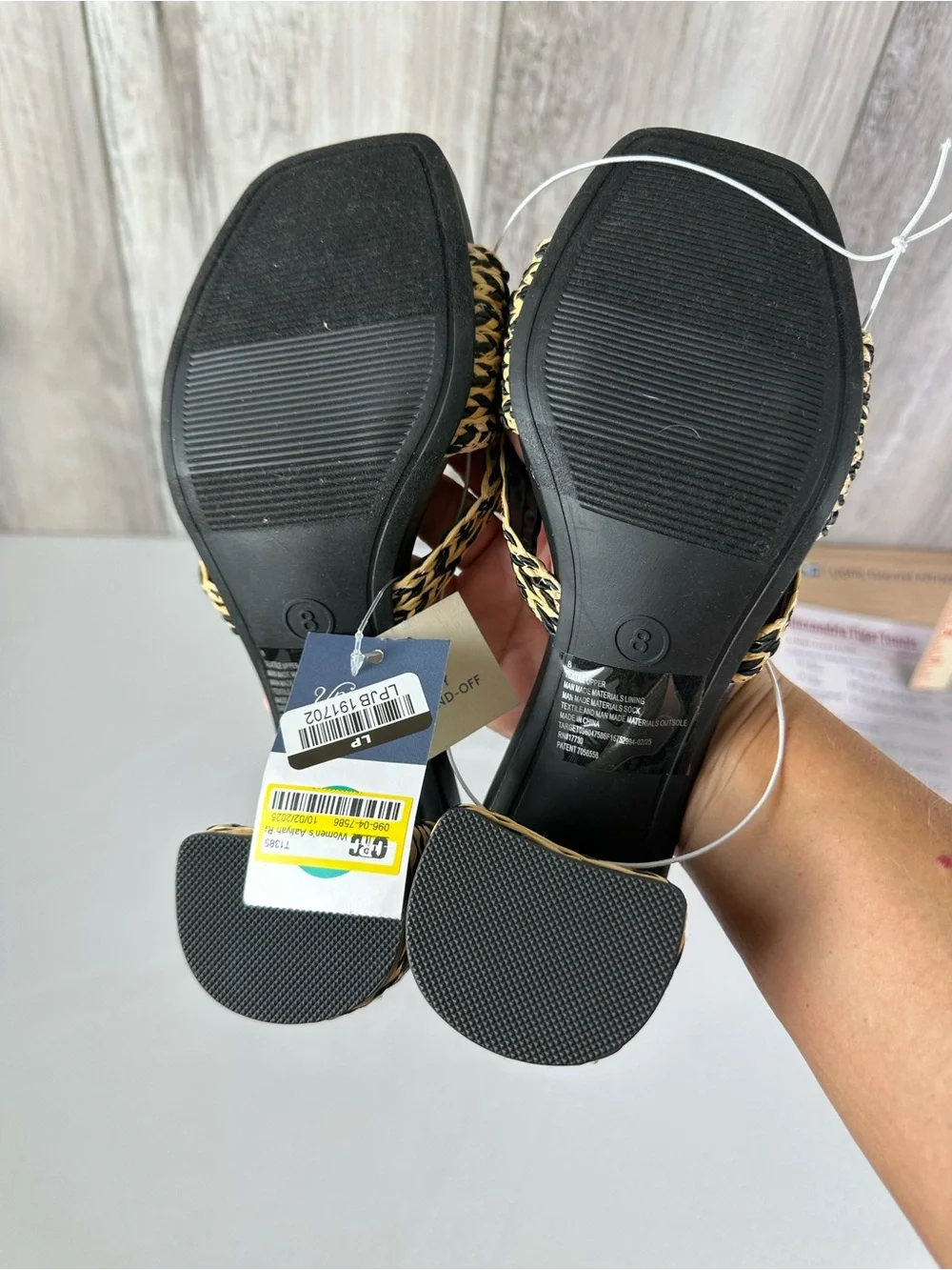 Woven Knot Slide Heels -8